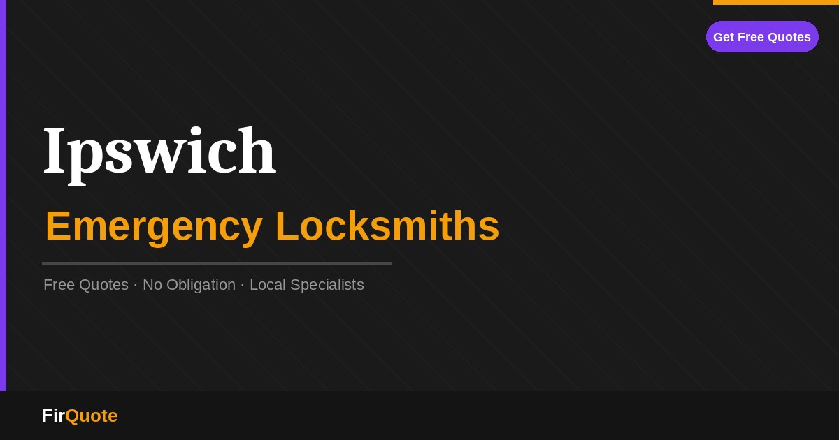 Ipswich Emergency Locksmiths