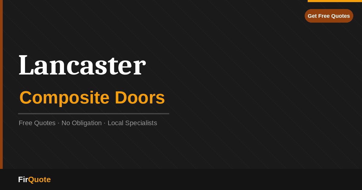 Lancaster Composite Doors