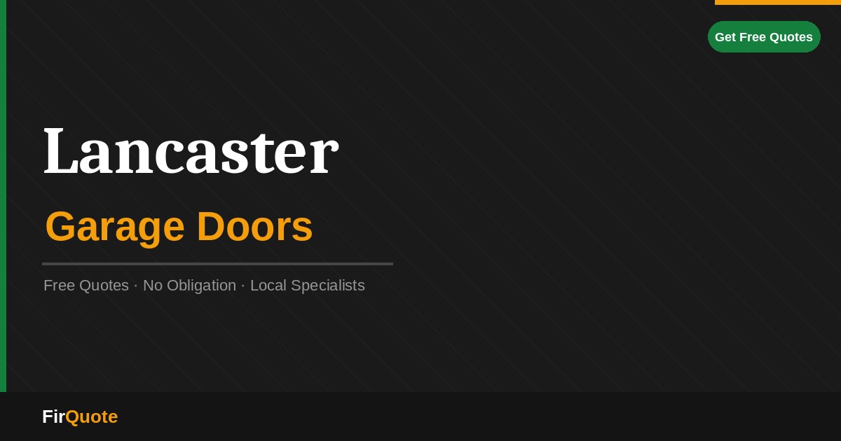 Lancaster Garage Doors