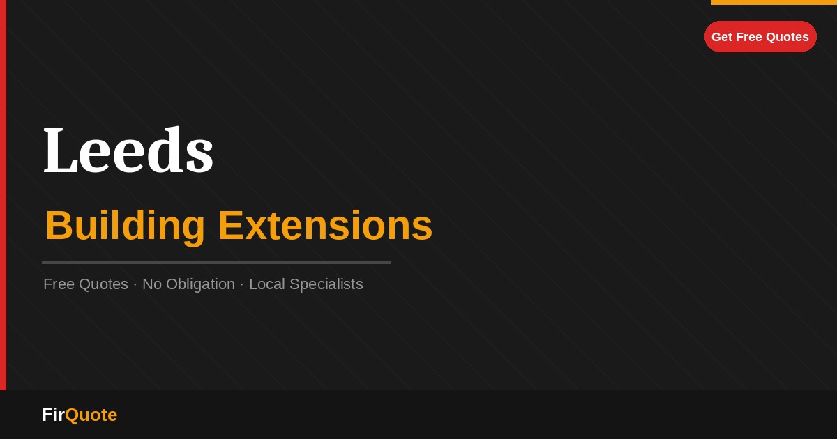 Leeds Building Extensions