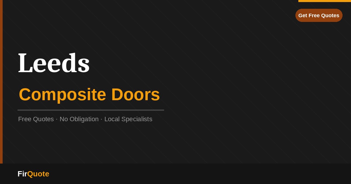 Leeds Composite Doors