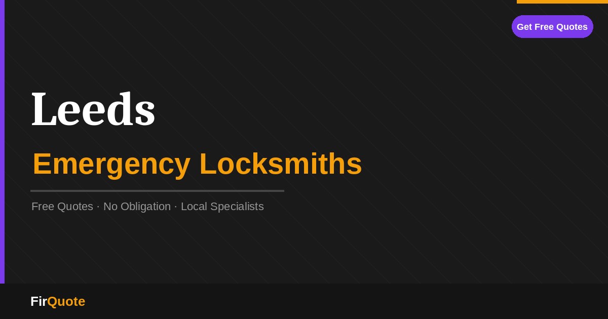 Leeds Emergency Locksmiths