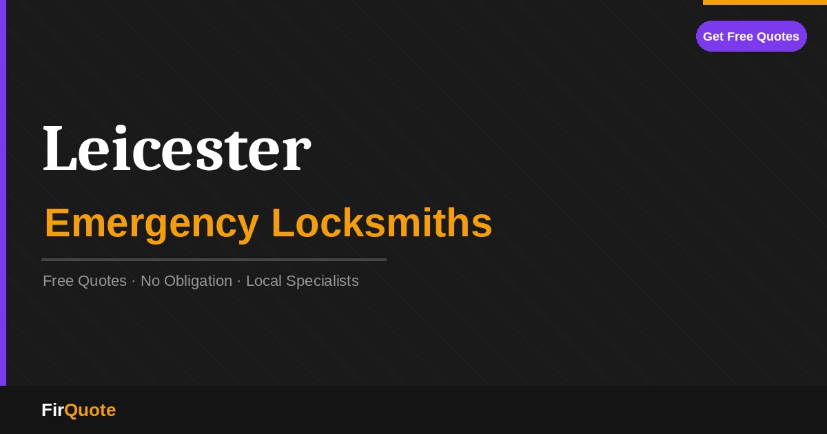 Leicester Emergency Locksmiths