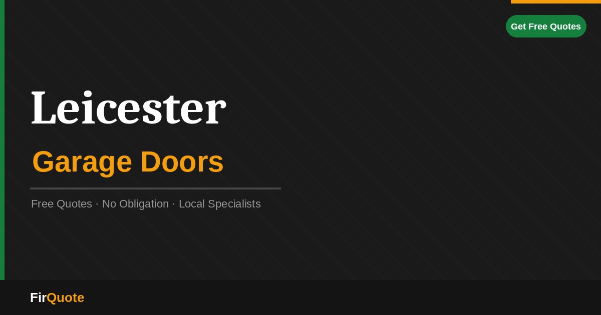 Leicester Garage Doors