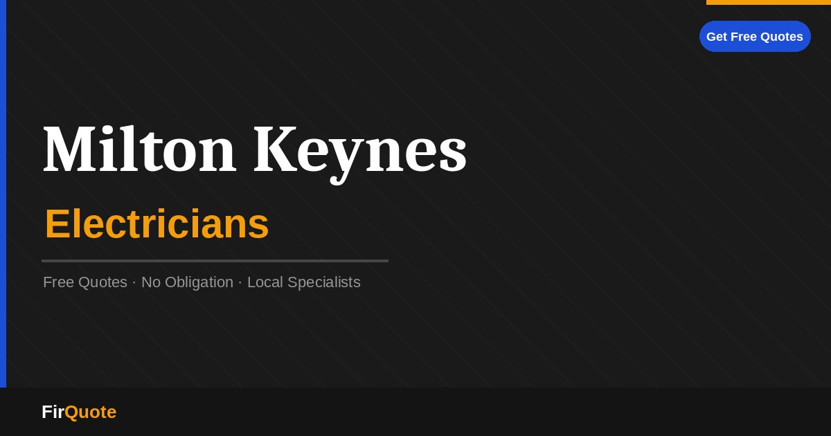 Milton Keynes Electricians