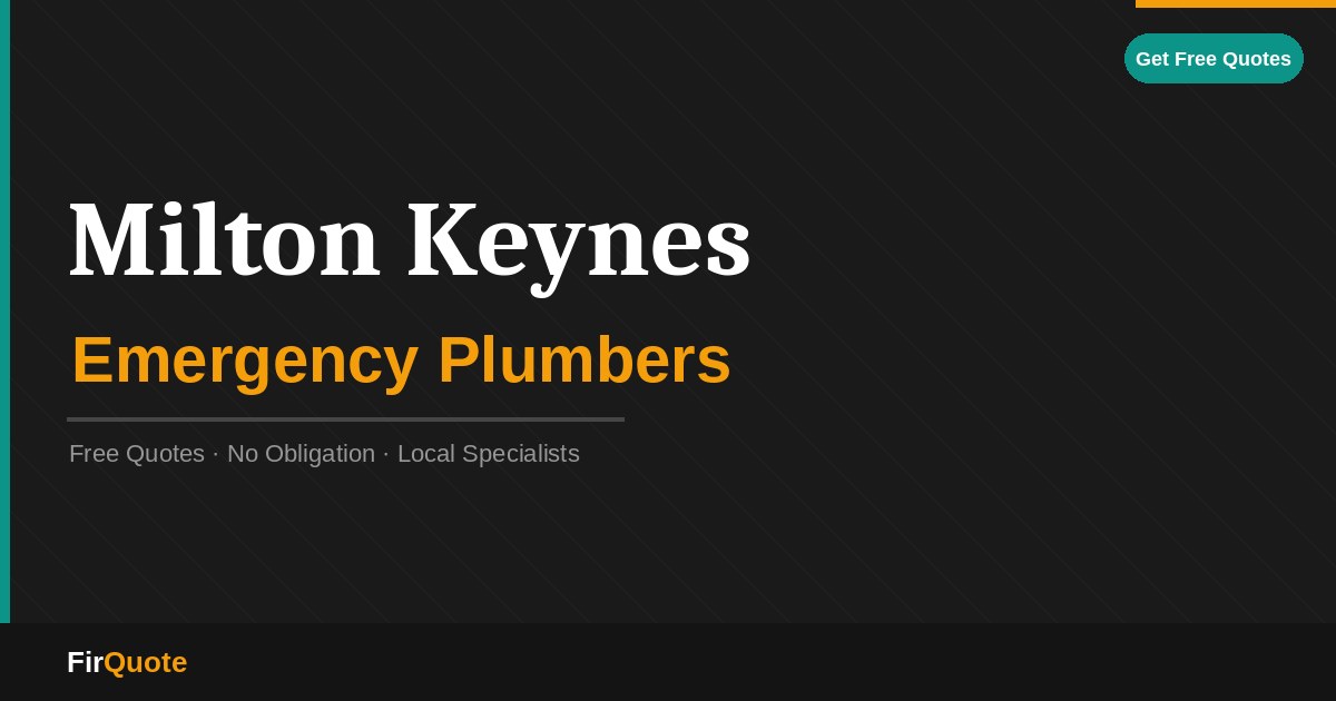 Milton Keynes Emergency Plumbers