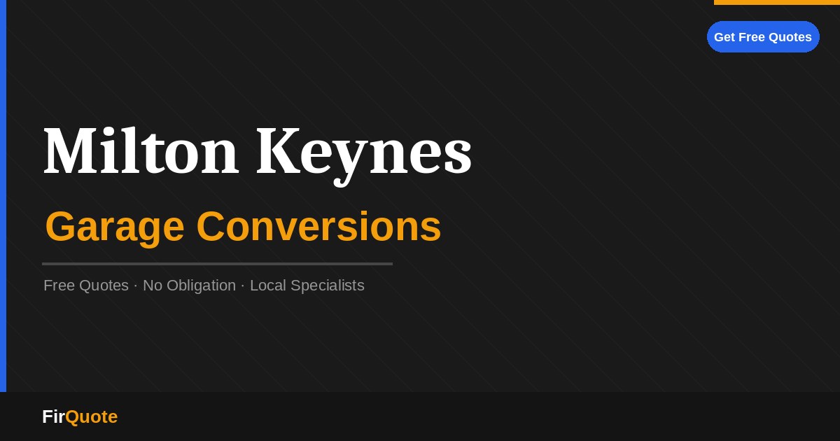 Milton Keynes Garage Conversions