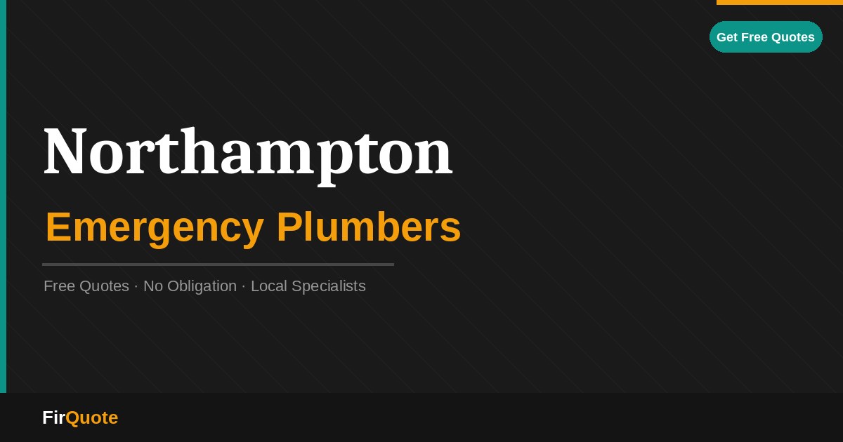 Northampton Emergency Plumbers