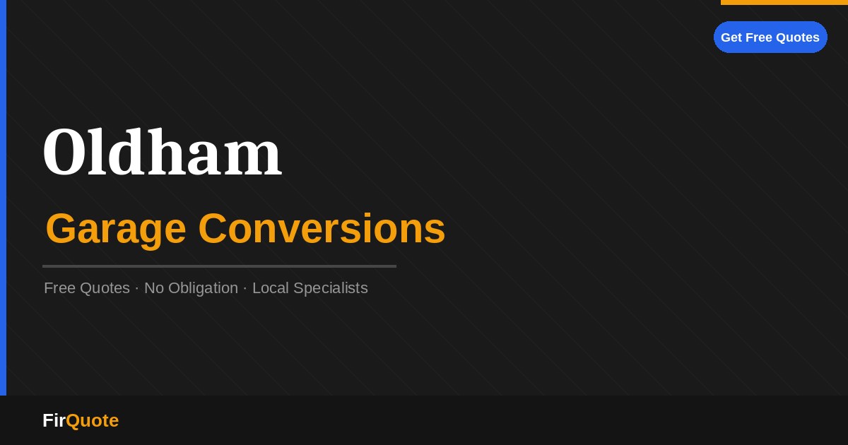 Oldham Garage Conversions