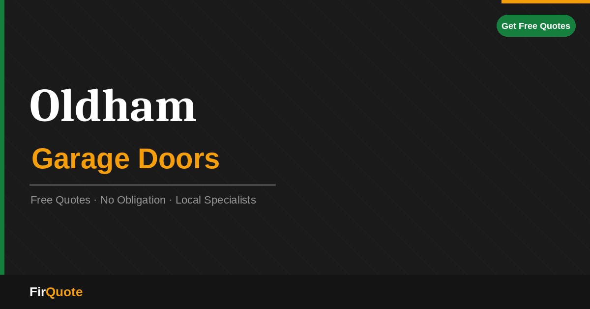 Oldham Garage Doors