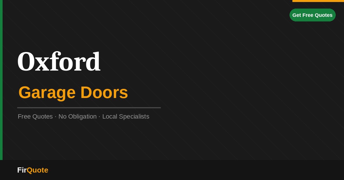 Oxford Garage Doors