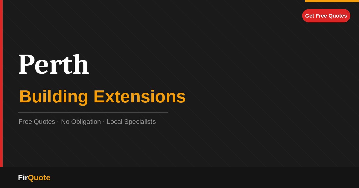Perth Building Extensions