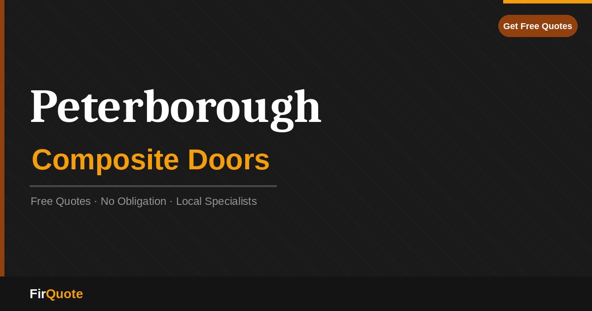 Peterborough Composite Doors