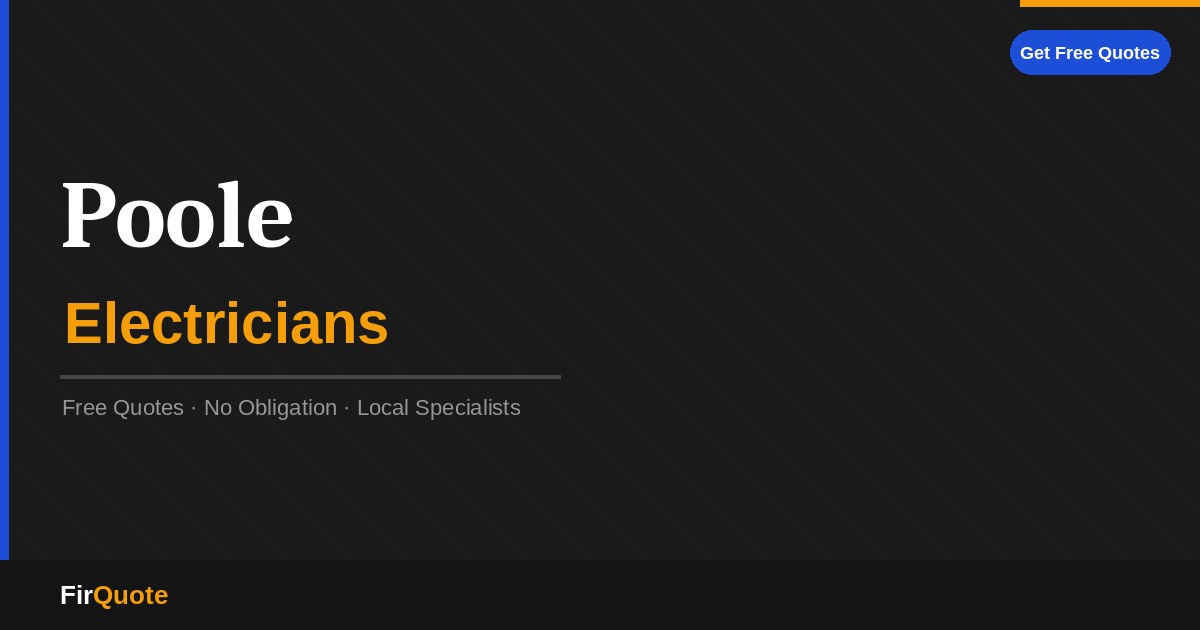 Poole Electricians