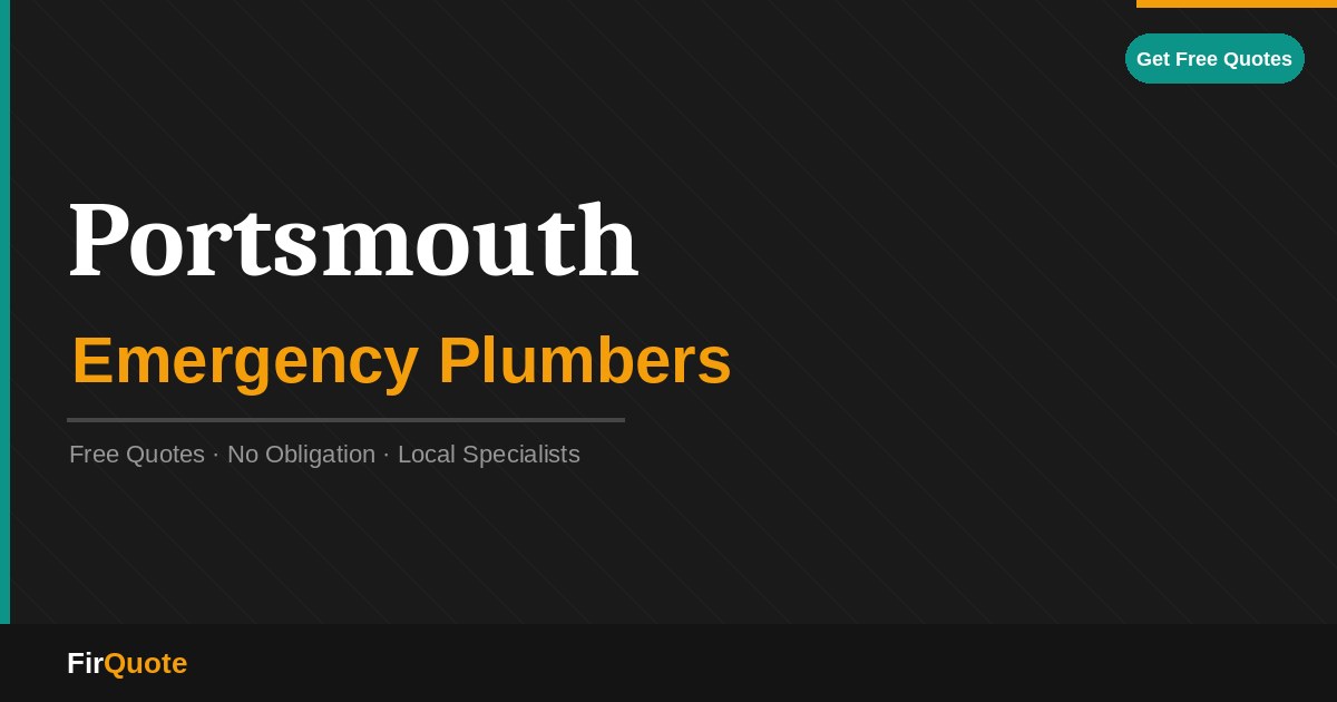 Portsmouth Emergency Plumbers