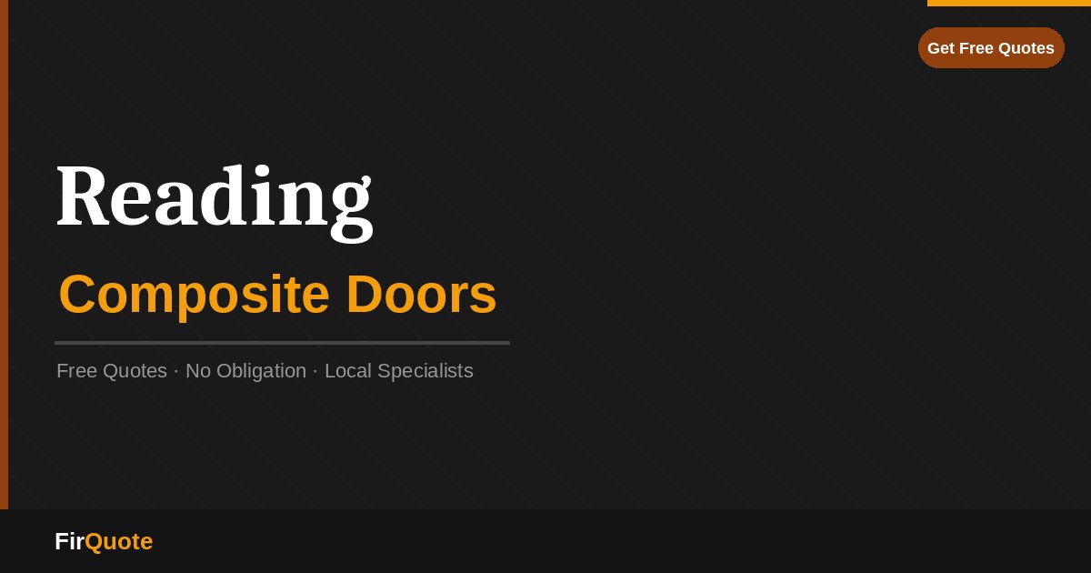 Reading Composite Doors