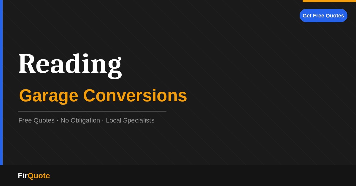 Reading Garage Conversions