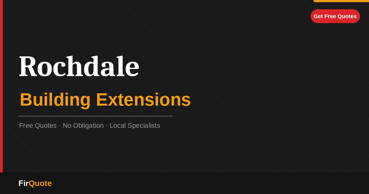 Rochdale Building Extensions