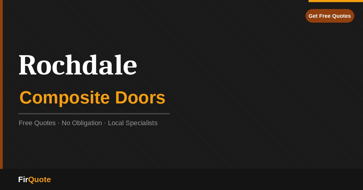 Rochdale Composite Doors