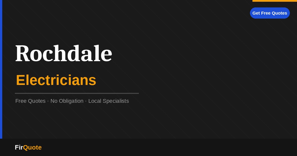 Rochdale Electricians