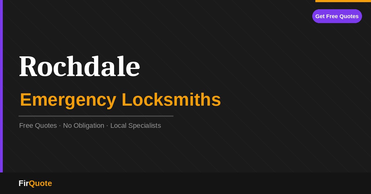 Rochdale Emergency Locksmiths