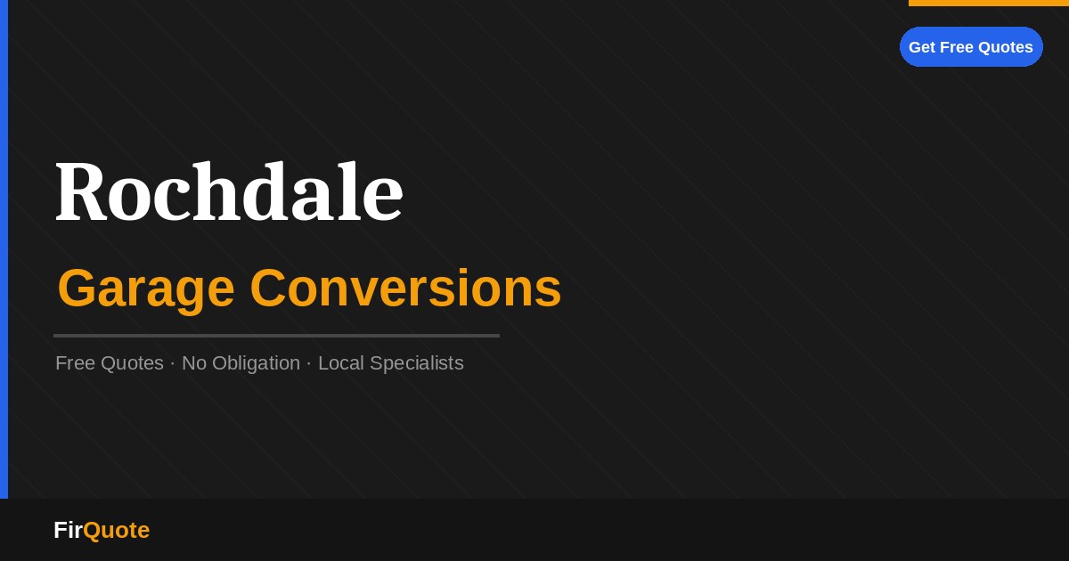 Rochdale Garage Conversions