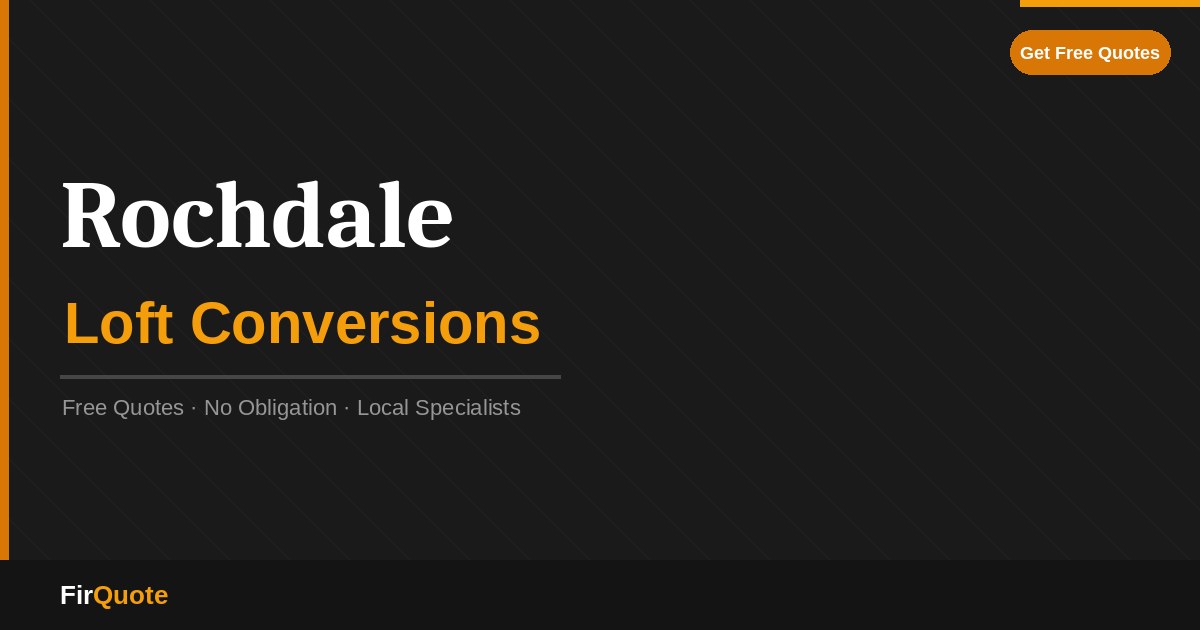 Rochdale Loft Conversions