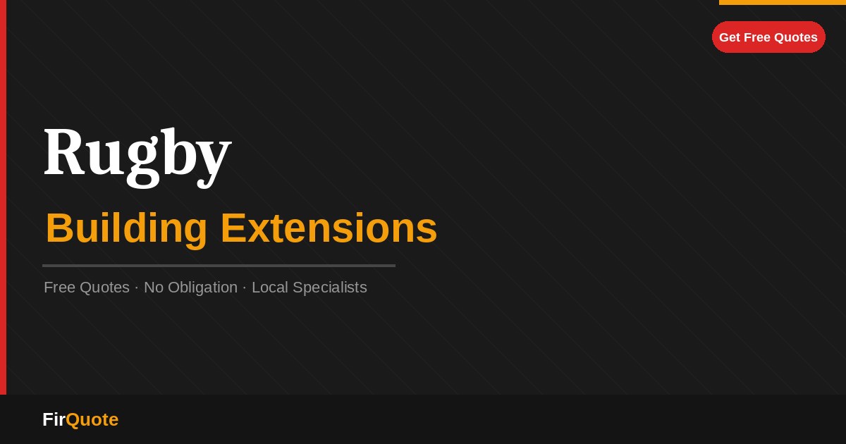 Rugby Building Extensions
