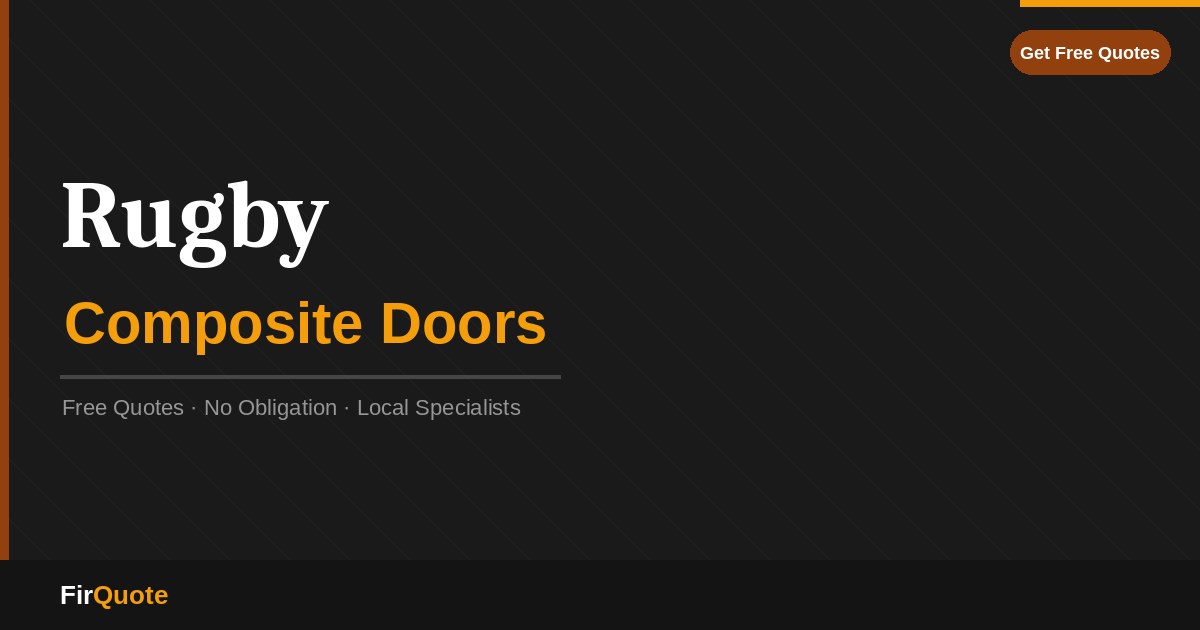 Rugby Composite Doors