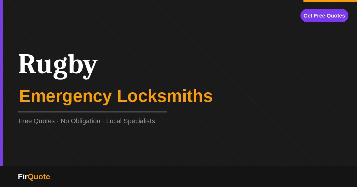 Rugby Emergency Locksmiths