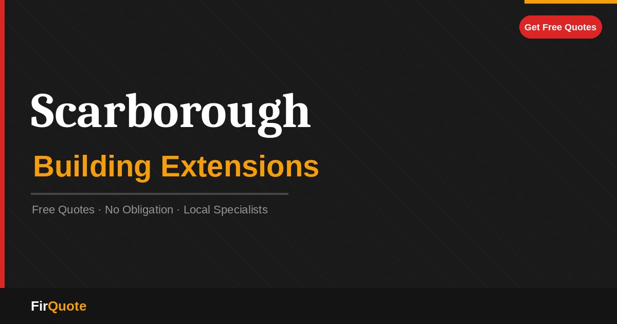 Scarborough Building Extensions