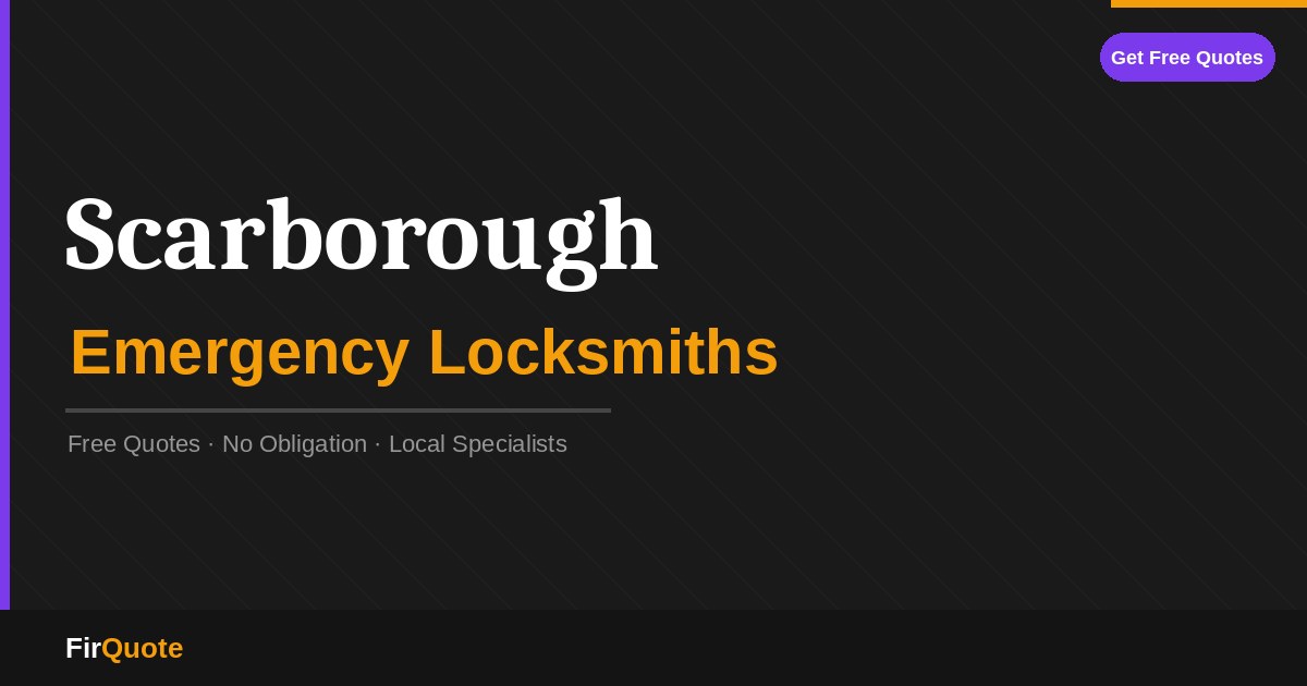 Scarborough Emergency Locksmiths