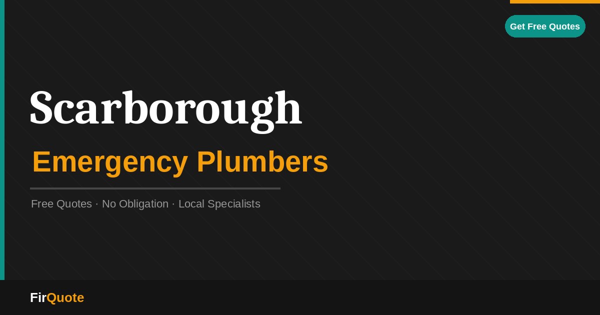 Scarborough Emergency Plumbers