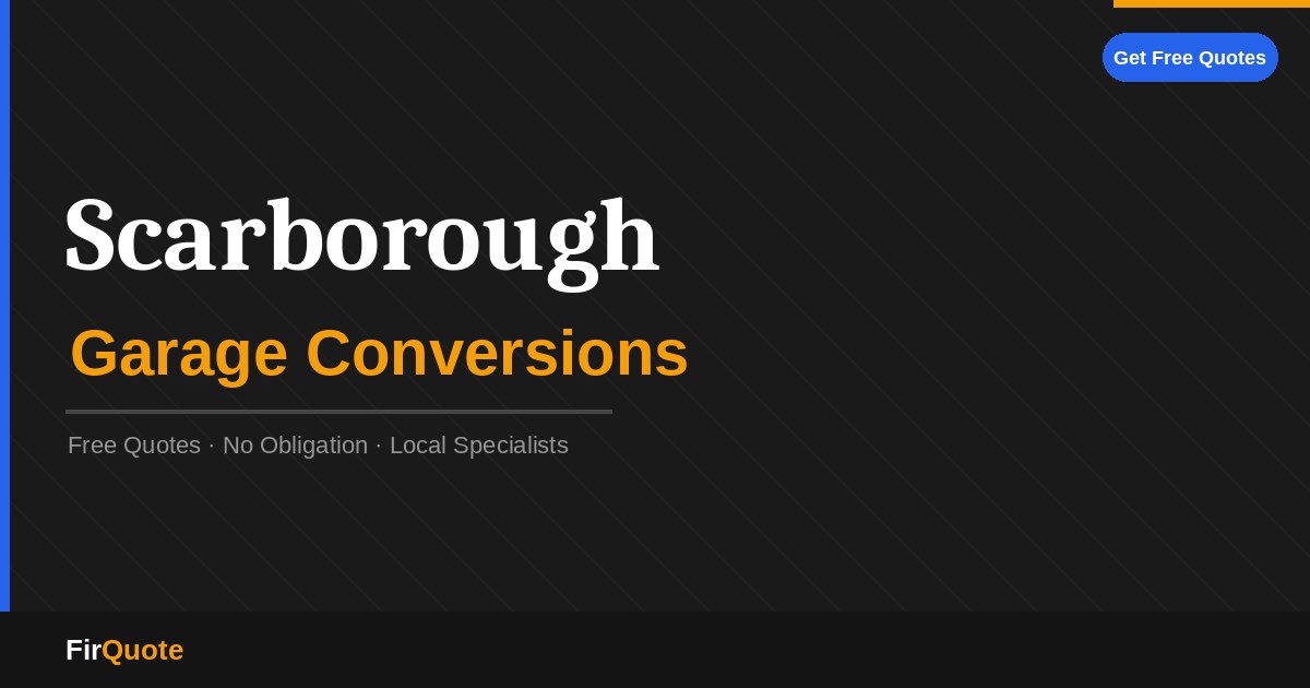 Scarborough Garage Conversions