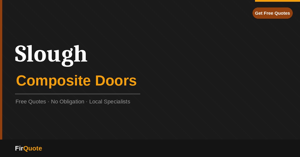 Slough Composite Doors