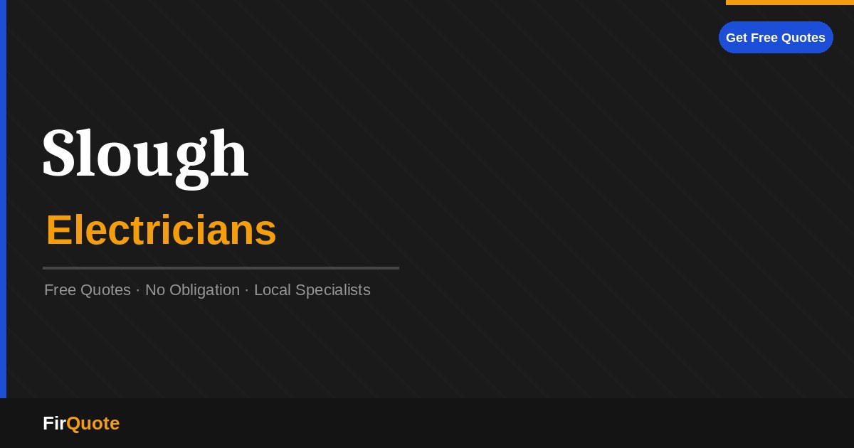 Slough Electricians