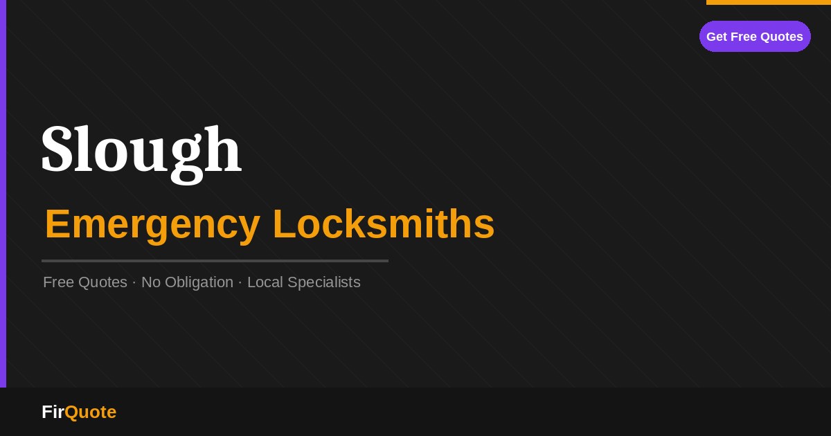 Slough Emergency Locksmiths