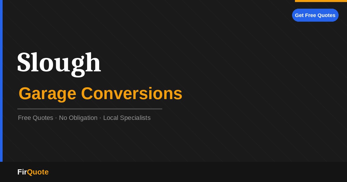 Slough Garage Conversions