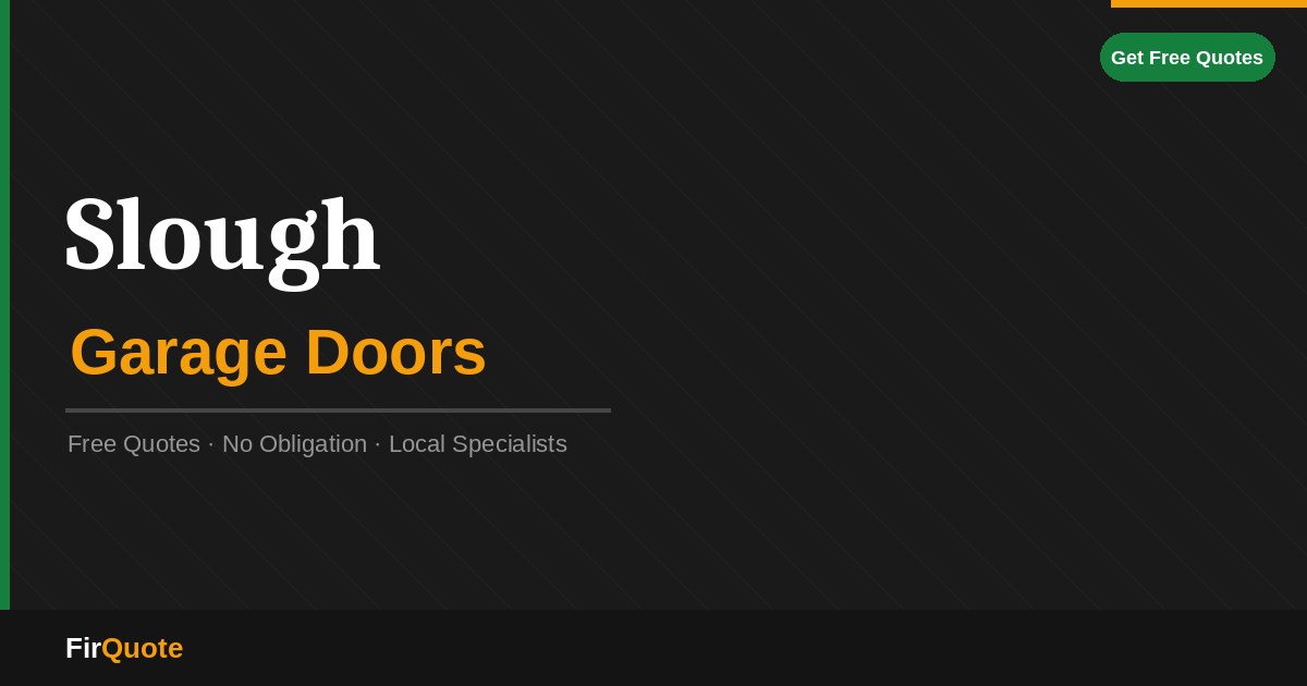 Slough Garage Doors