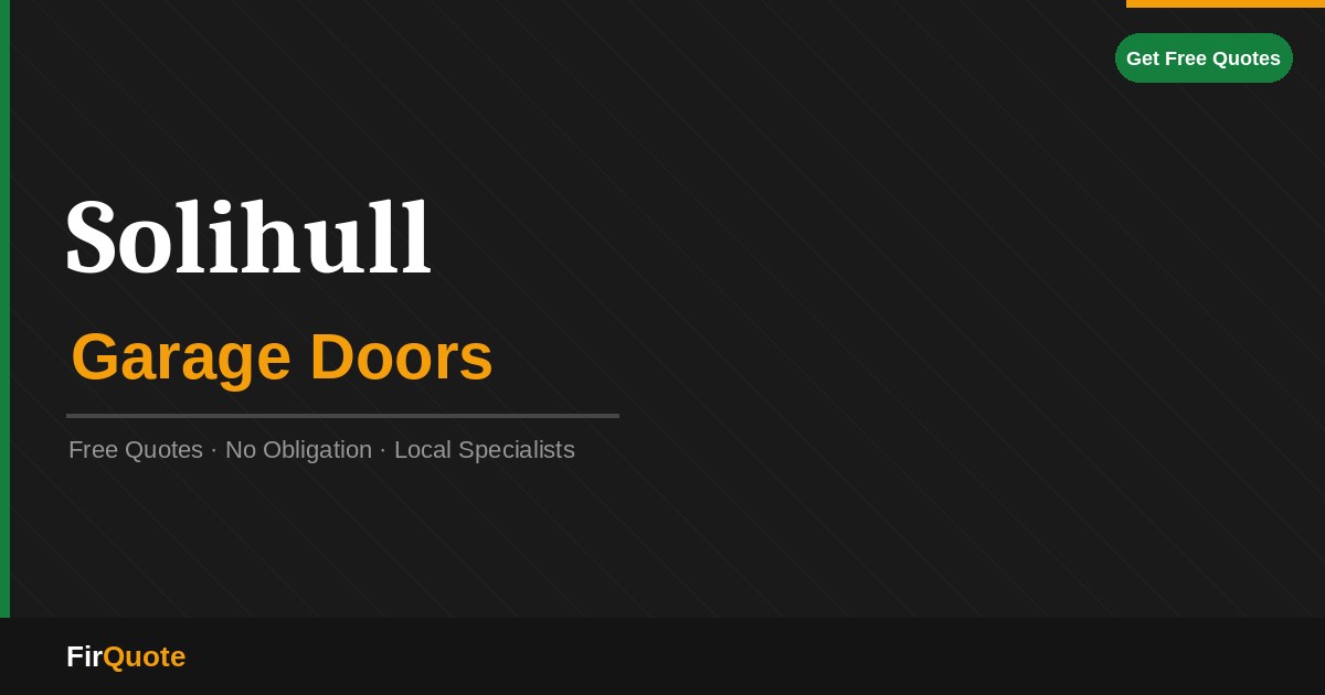 Solihull Garage Doors