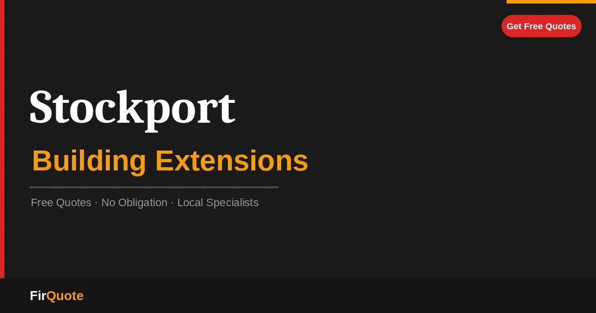Stockport Building Extensions
