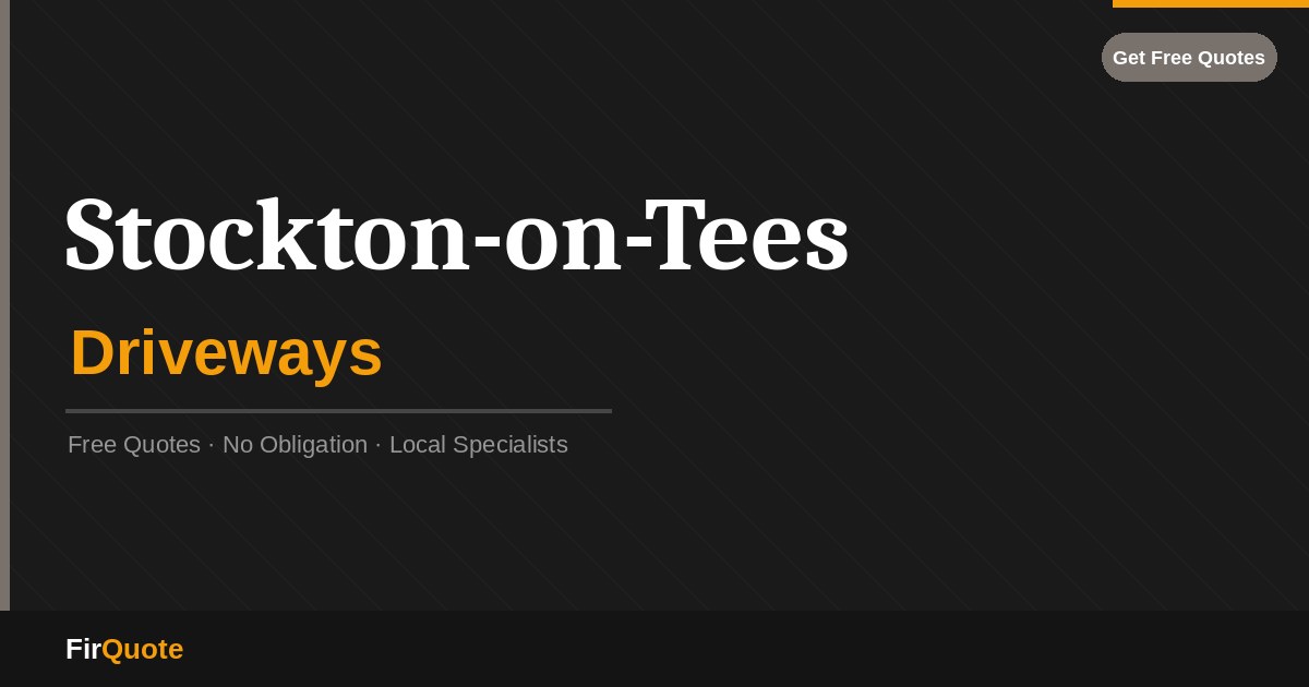 Stockton-on-Tees Driveways