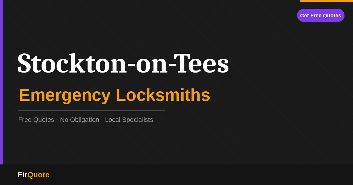 Stockton-on-Tees Emergency Locksmiths