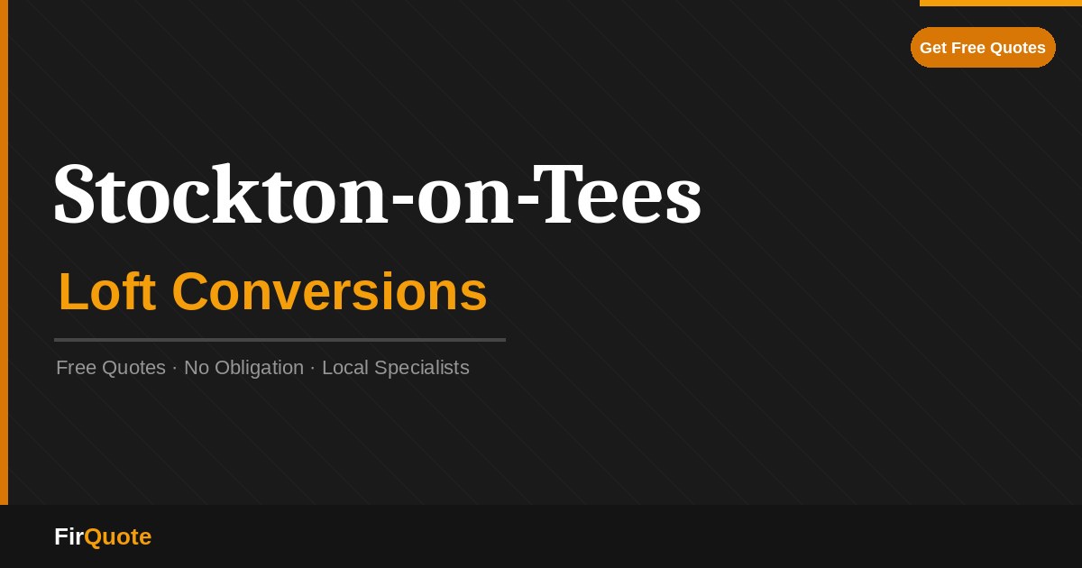 Stockton-on-Tees Loft Conversions