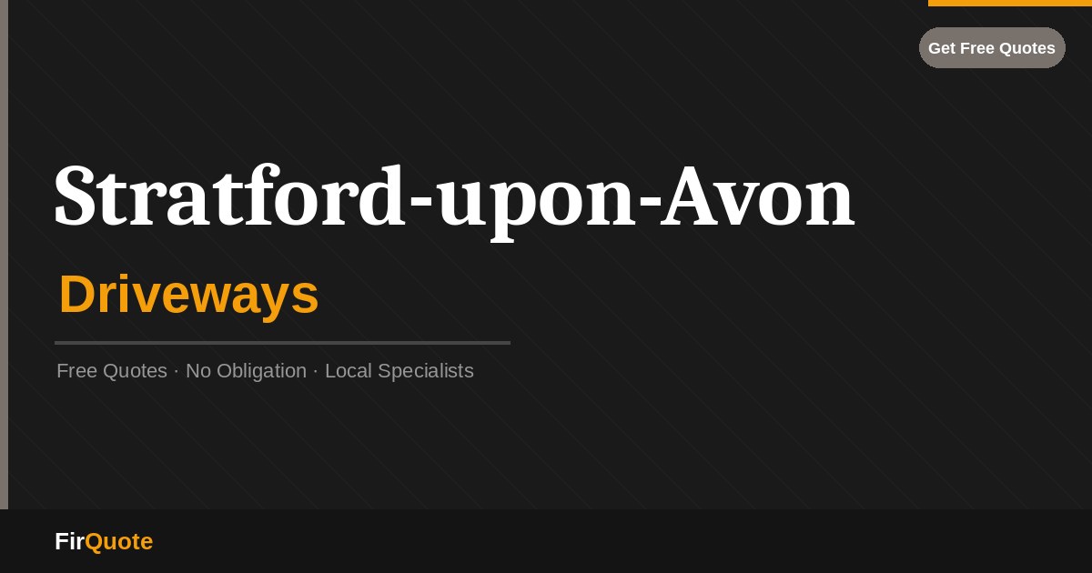 Stratford-upon-Avon Driveways
