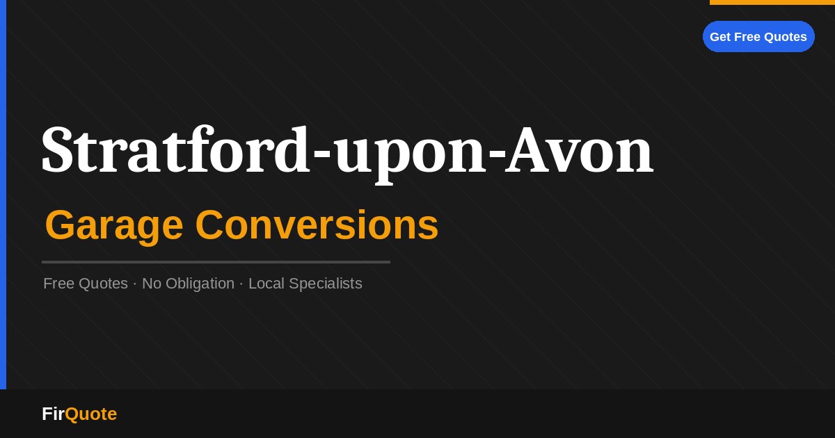 Stratford-upon-Avon Garage Conversions