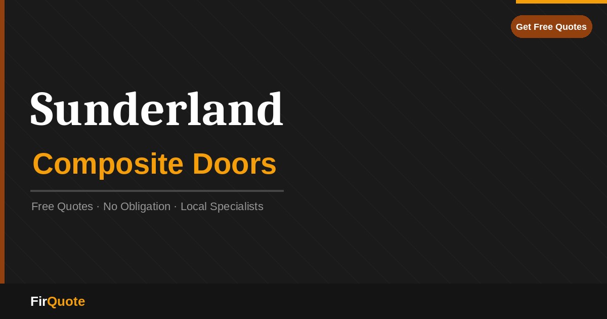 Sunderland Composite Doors