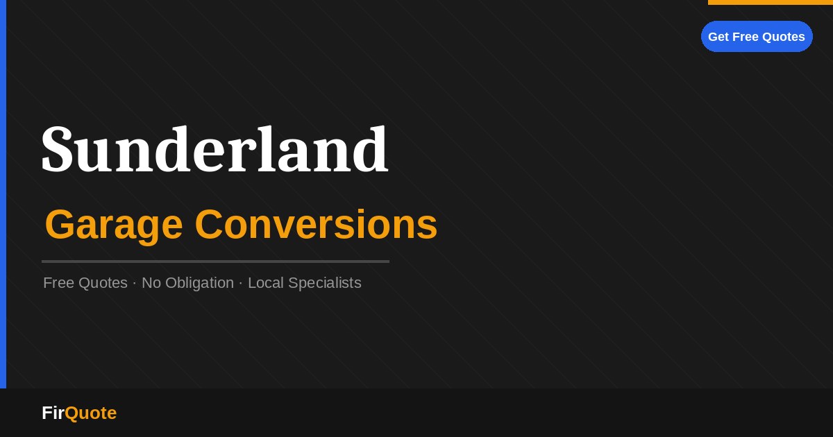 Sunderland Garage Conversions