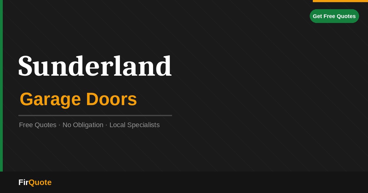 Sunderland Garage Doors
