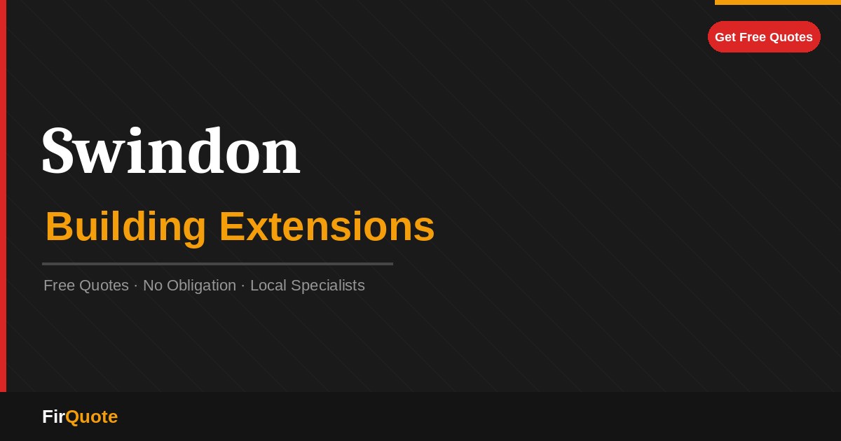 Swindon Building Extensions